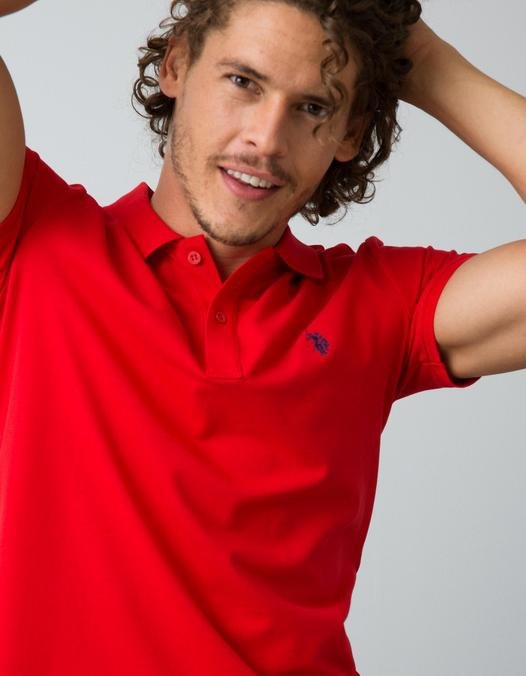 Erkek Kırmızı Slim T-Shirt