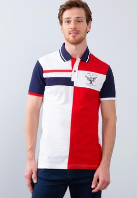 Erkek Kırmızı Polo Yaka T-Shirt