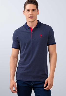 Erkek Lacivert Polo Yaka T-Shirt