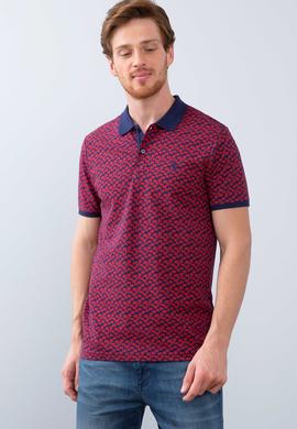 Erkek Lacivert Polo Yaka T-Shirt