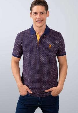 Erkek Lacivert Polo Yaka T-Shirt