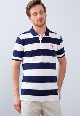 Erkek Lacivert Polo Yaka T-Shirt
