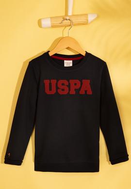 Çocuk Lacivert Sweatshirt Basic