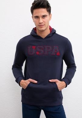 Erkek Lacivert Basic Sweatshirt