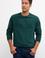 Erkek Koyu Yeşil Basic Sweatshirt