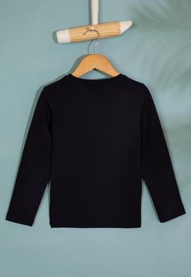 Çocuk Lacivert Sweatshirt Basic