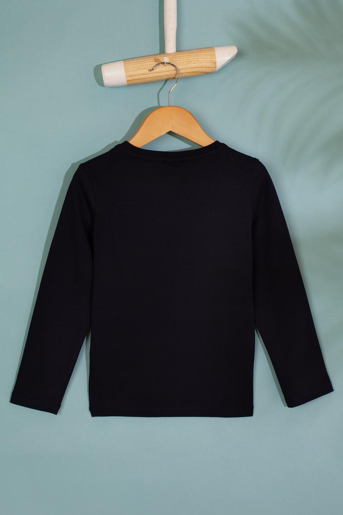 Çocuk Lacivert Sweatshirt Basic