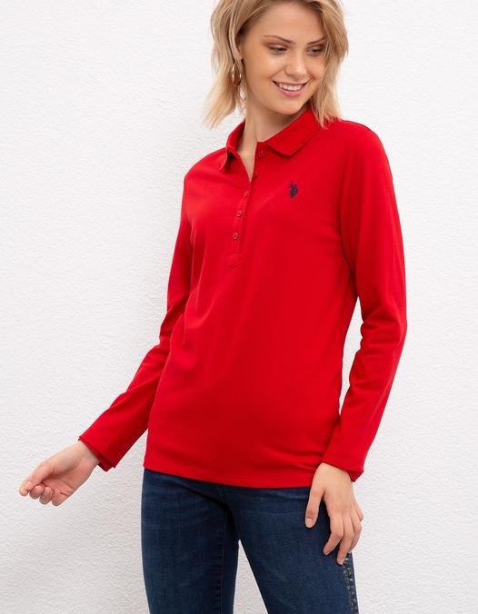 Kadın Kırmızı Sweatshirt