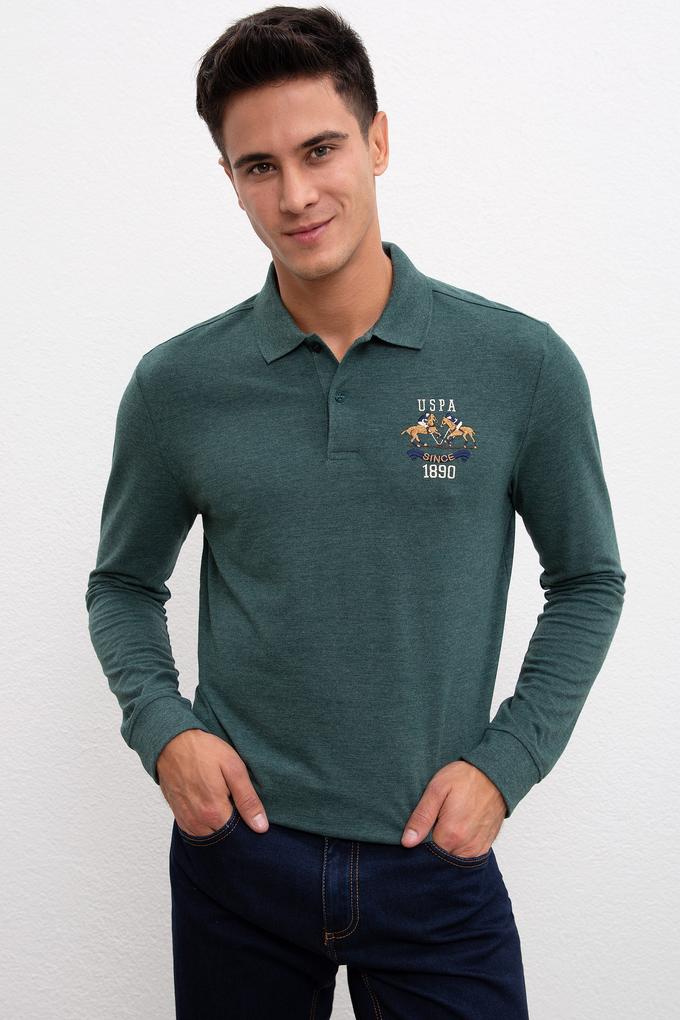 Erkek Koyu Yeşil Sweatshirt
