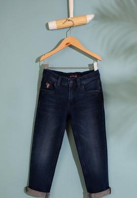 Erkek Çocuk Lacivert Denim Pantolon