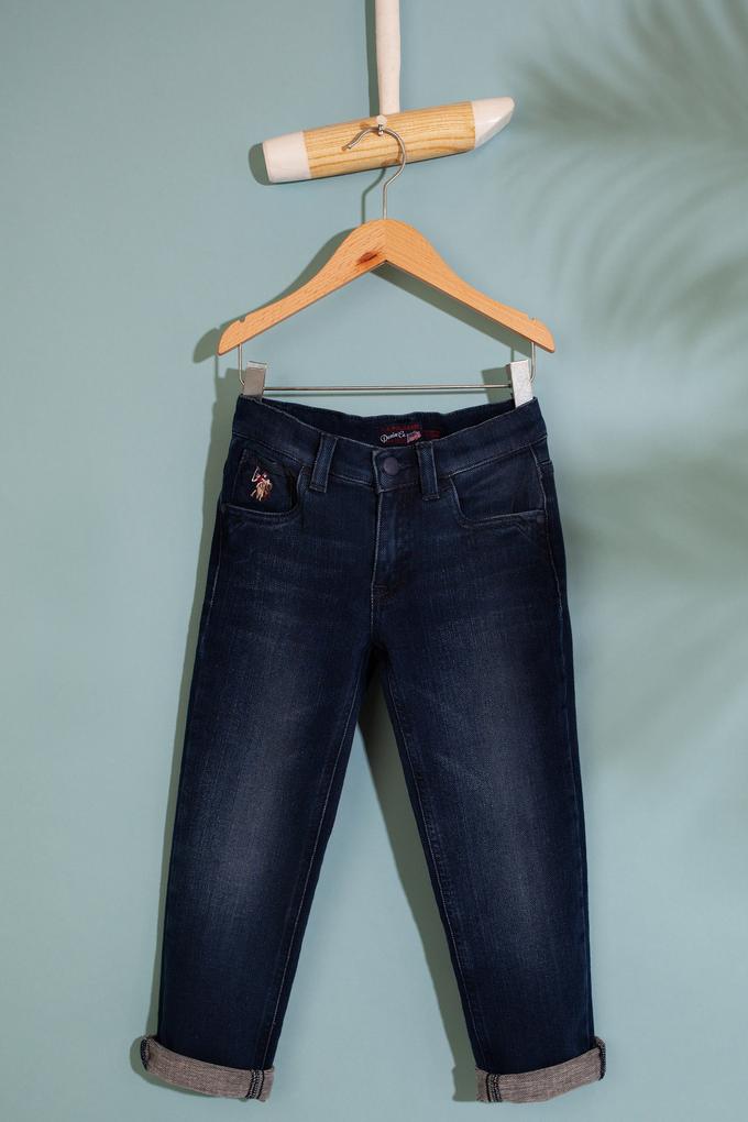 Erkek Çocuk Lacivert Denim Pantolon
