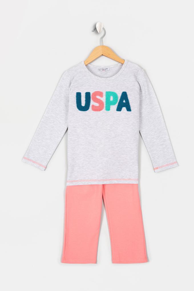 Kız Çocuk Beyaz Pijama