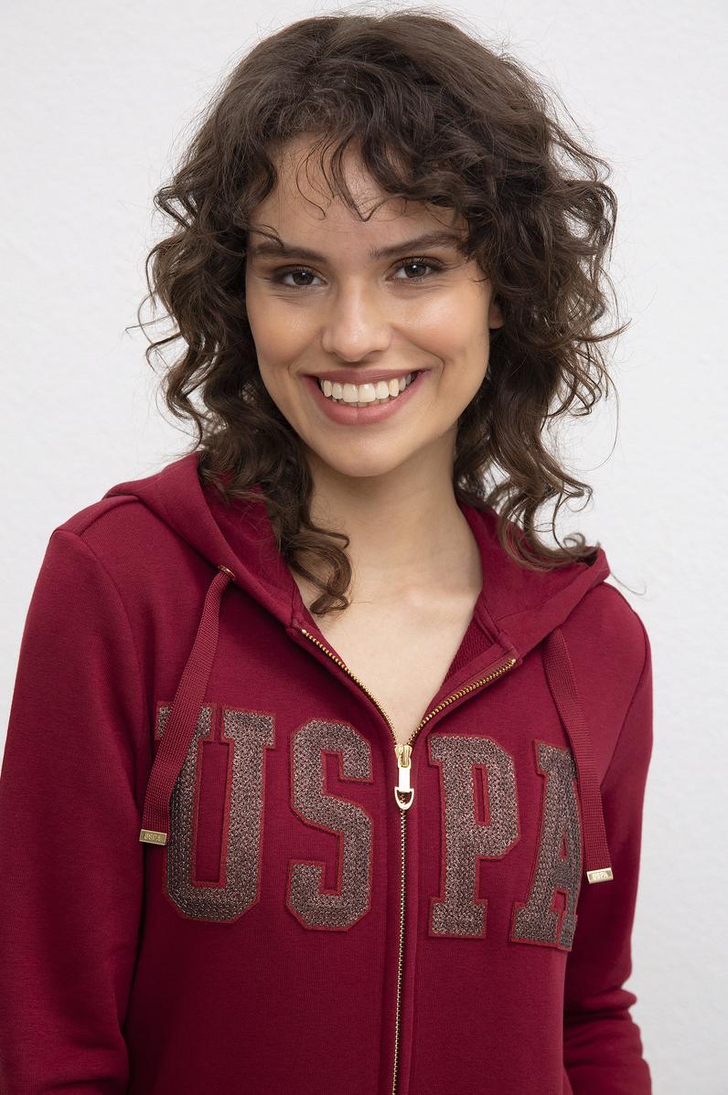 Kadın Kırmızı Sweatshirt