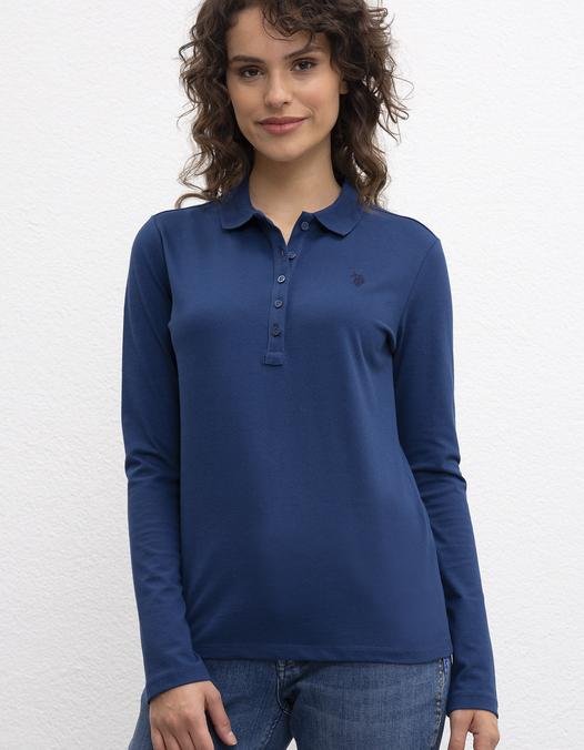 Kadın Mavi Sweatshirt
