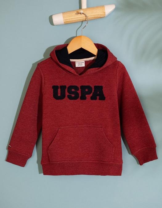 Çocuk Kırmızı Sweatshirt Basic