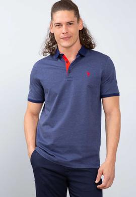 Erkek Lacivert Polo Yaka T-Shirt