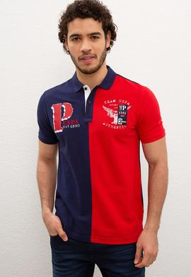 Erkek Kırmızı Polo Yaka T-Shirt