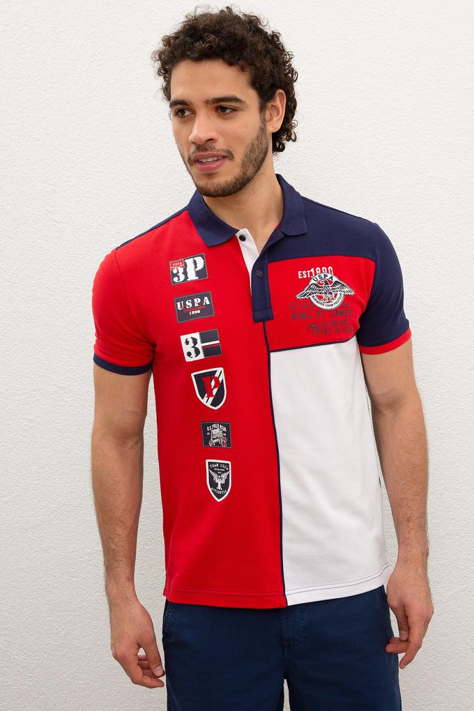 Erkek Kırmızı Polo Yaka T-Shirt