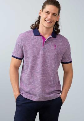 Erkek Lacivert Polo Yaka T-Shirt