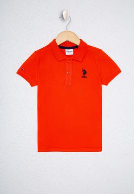 Erkek Çocuk Kırmızı Polo Yaka Tişört