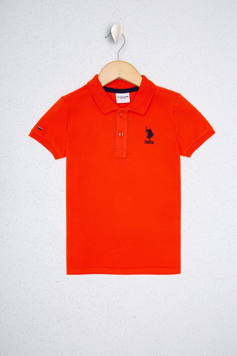 Erkek Çocuk Kırmızı Polo Yaka Tişört