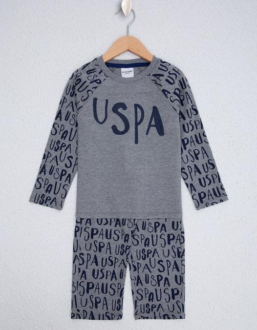 Erkek Çocuk Gri Pijama