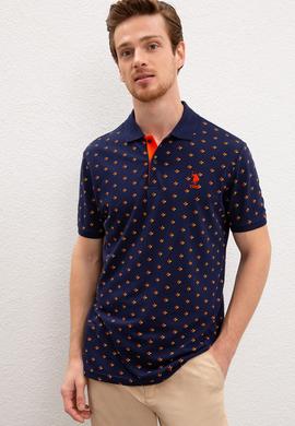 Erkek Lacivert Polo Yaka Tişört
