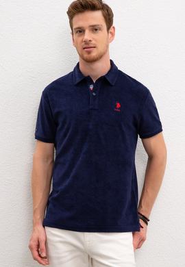 Erkek Lacivert Polo Yaka T-Shirt