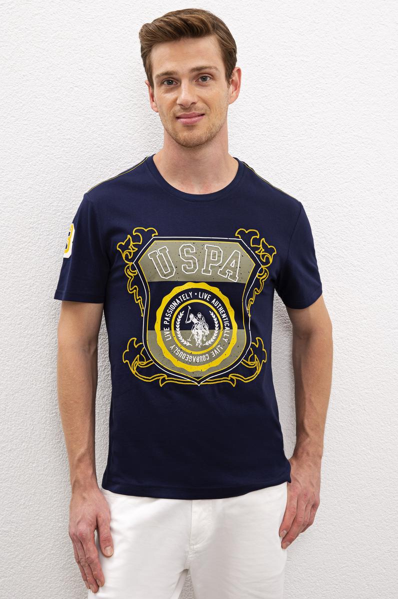 Erkek Lacivert T-shirt