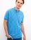 Erkek Kobalt Polo Yaka T-Shirt