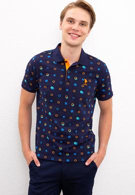 Erkek Lacivert Polo Yaka T-Shirt