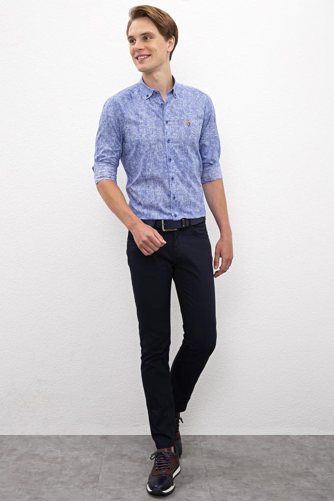Erkek Lacivert Chinos