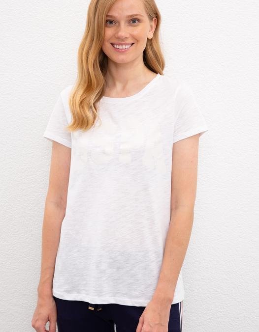 Kadın Beyaz T-Shirt