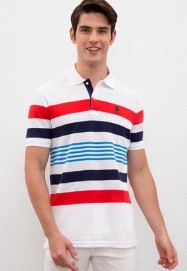 Erkek Açık Kırmızı Polo Yaka T-Shirt