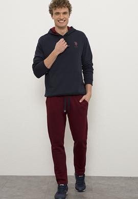 Erkek Bordo Eşofman Altı