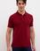Erkek Bordo Basic Tişört