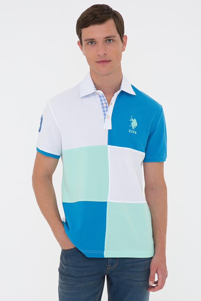 Erkek Kobalt Mavi T-shirt