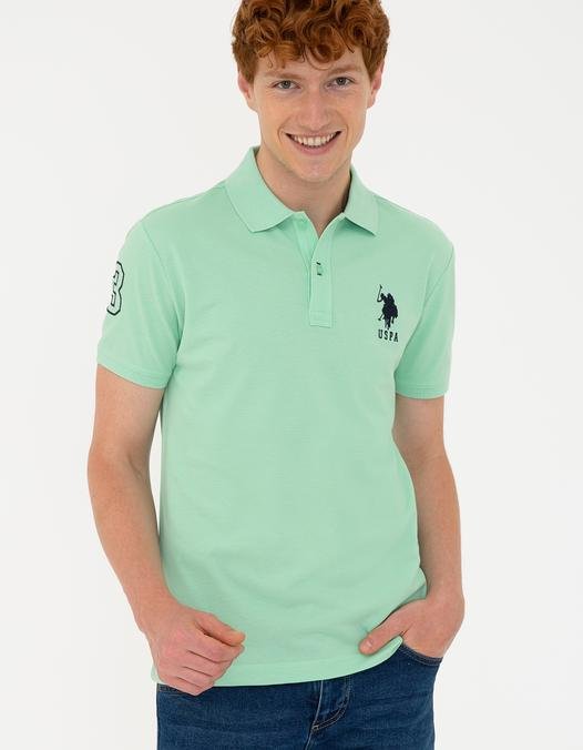 Erkek Yeşil Polo Yaka T-Shirt
