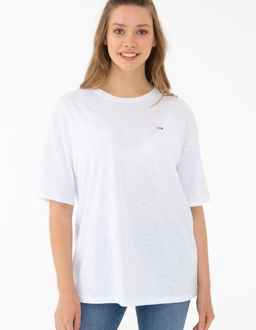 Kadın Beyaz T-Shirt