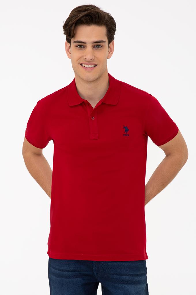 Erkek Bordo Basic Tişört