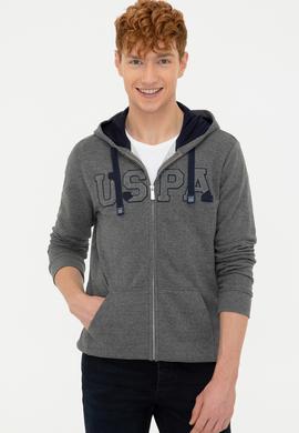 Erkek Antrasit Melanj Sweatshirt