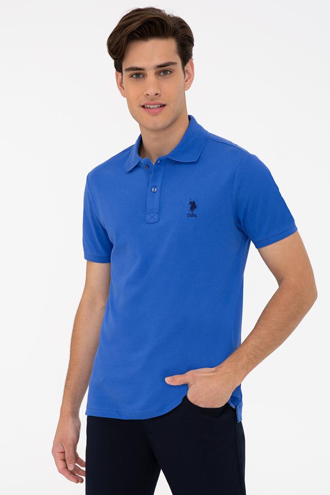 Erkek Saks Basic Tişört