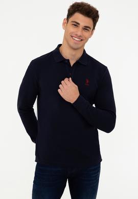 Erkek Lacivert Basic Sweatshirt
