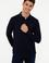 Erkek Lacivert Basic Sweatshirt