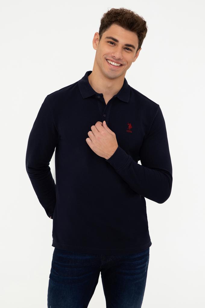 Erkek Lacivert Basic Sweatshirt