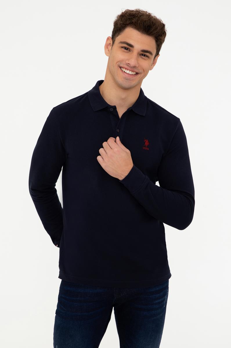 Erkek Lacivert Basic Sweatshirt