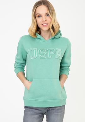 Kadın Mint Yeşili Sweatshirt Basic