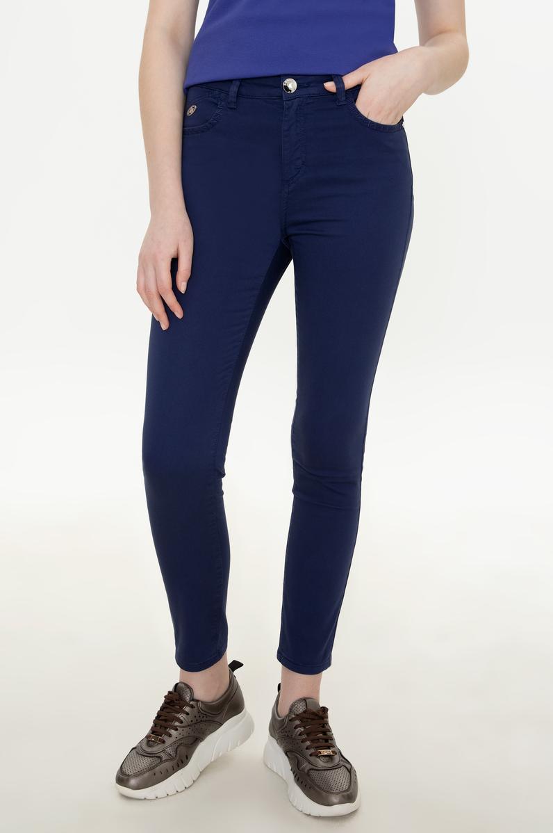 Kadın Lacivert Toothpick Fit Pantolon