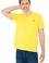 Erkek Açık Sarı V - Yaka Basic T-Shirt