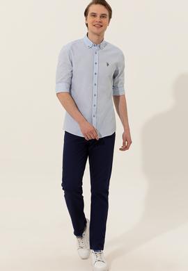 Erkek Lacivert Chinos